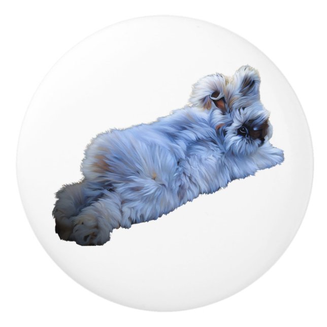 Tirador de cerámica (Anverso)