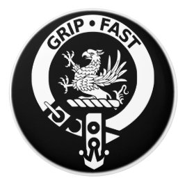 Tiradores de cajón con emblema del Clan Leslie