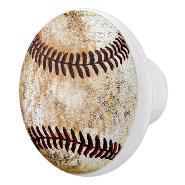 Tiradores y perillas de cajón de béisbol con aspec (Derecha)