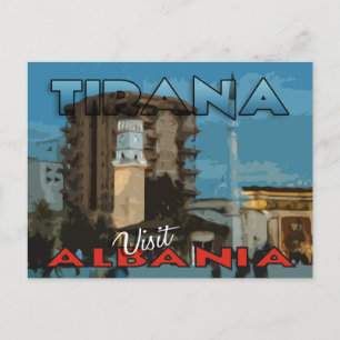 Tirana, visita la postal de Albania