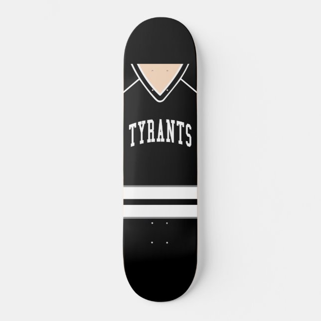 tiranos alt jersey skateboard (Anverso)