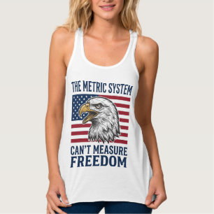 Tirantes Camiseta vectorial vintage con cita de libertad de
