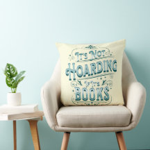 Tirar almohada "No es acaparar si son libros"