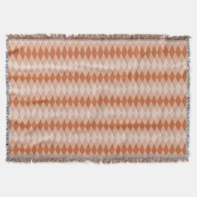 Tirar una manta - Patrón de arglos horizontal (Anverso)