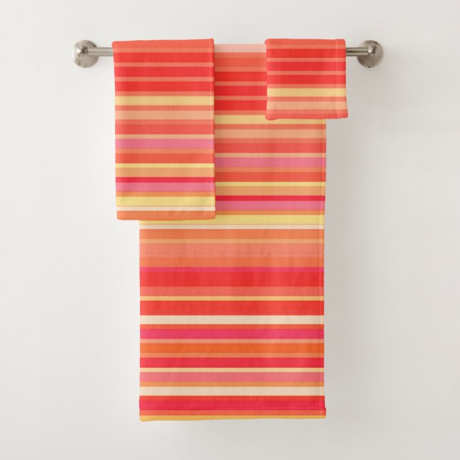 Tiras ampolladas, matices de Naranja de coral (In situ)