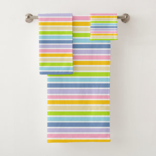 Tiras de arcoiris pastas blancas