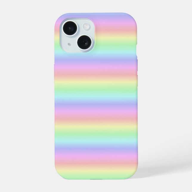 Tiras de arcoiris Pastel - patrón (Reverso )