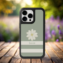 Tiras de flores de margarita Nombre Funda de Otter