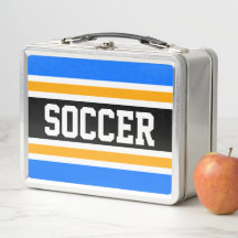 Tiras de Fútbol Naranjas Blancas Negras Azules Bri