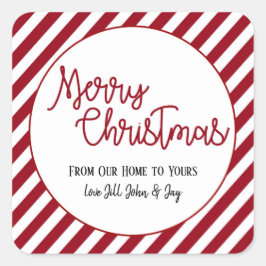 Tiras de menta a y desde la etiqueta Pegatina