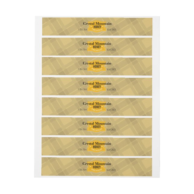 Tiras de plástico (hoja)