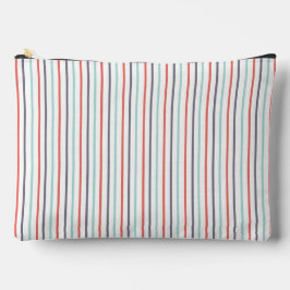 Tiras verticales Gran bolsa accesoria blanca