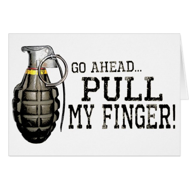 Tire de mi dedo (Anverso (Horizontal))