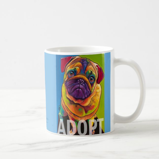 Tire del barro amasado ADOPTAN la taza por las (Derecha)