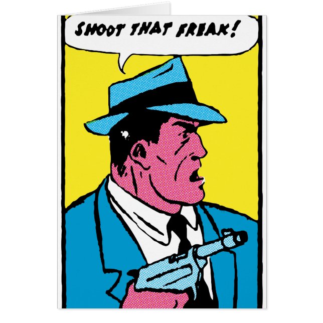 ¡Tire ese monstruo! -- (Frente)