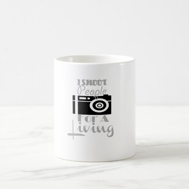 ¡"Tiro a la gente para" una taza viva! (Centro)