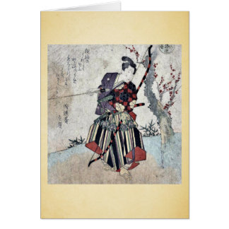 Tiro al arco por Yanagawa, Shigenobu Ukiyoe