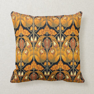 Tiro de la almohada del Victorian de Nouveau del