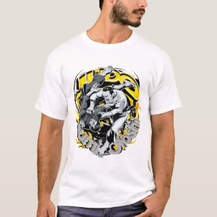 Tiro de Sumi Otoshi de la camisa del judo