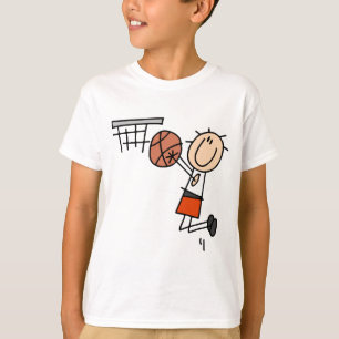 Tiro en Suspensión de Baloncesto - Camisetas y Reg