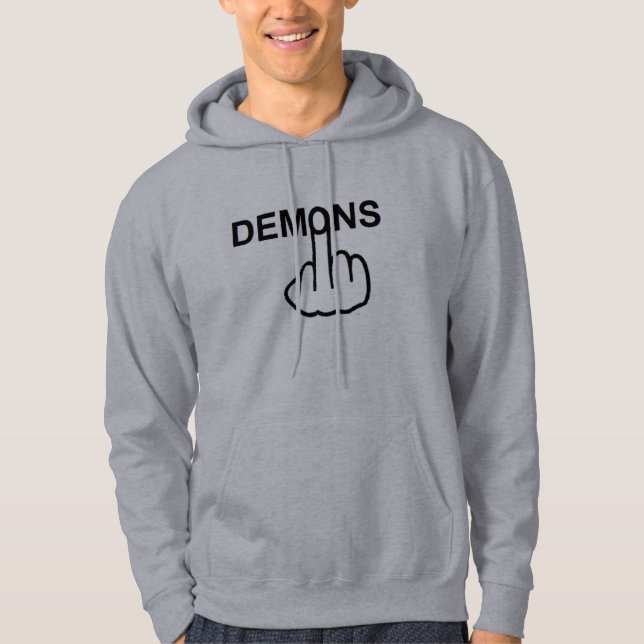 Tirón de los demonios de la sudadera con capucha (Anverso)