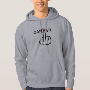 Tirón del cáncer de la sudadera con capucha