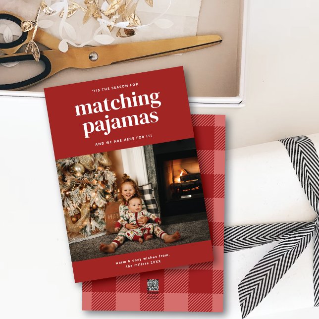 'Tis Cute Matching Pajamas Temporada Uno Tarjeta d (Subido por el creador)