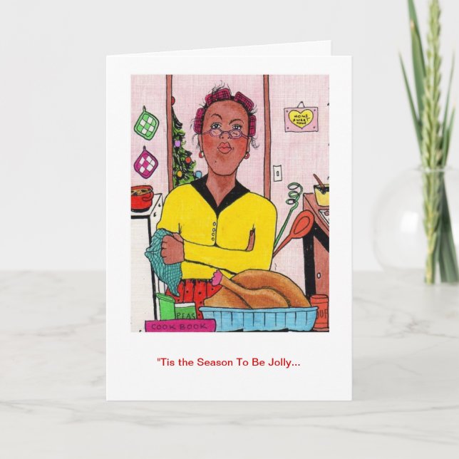 Tis la tarjeta de felicitación de la estación (Anverso)