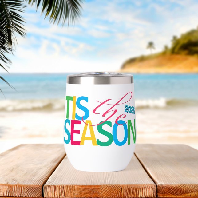 Tis la Temporada Vaso de Vino (Playa (girada))