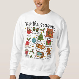 ’Tis the Season Christmas Icons Sweater
