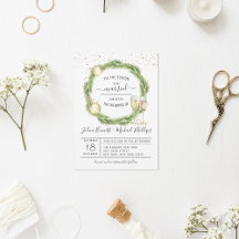 'Tis The Season | Invitación de Boda de Navidad