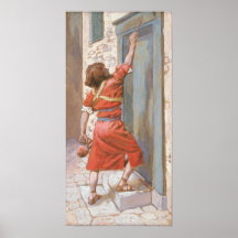 Tissot - Los Signos En La Puerta Póster