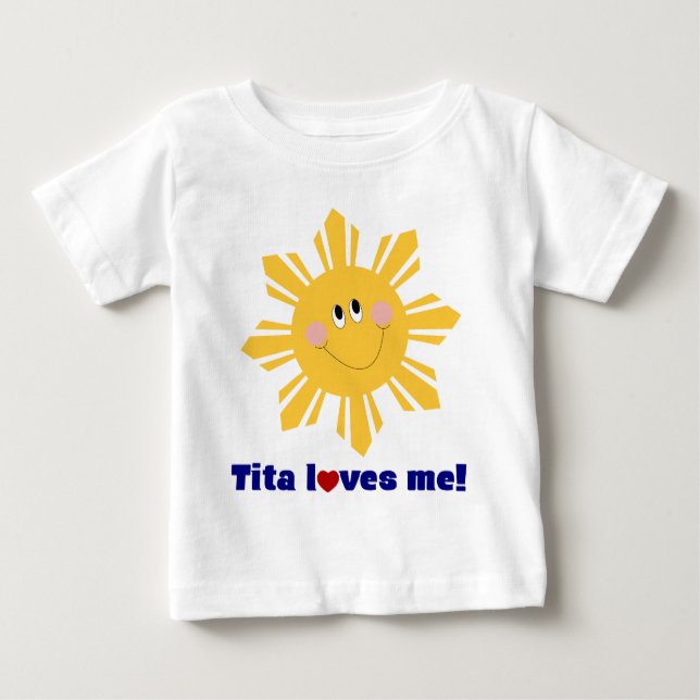 Tita me ama camiseta infantil