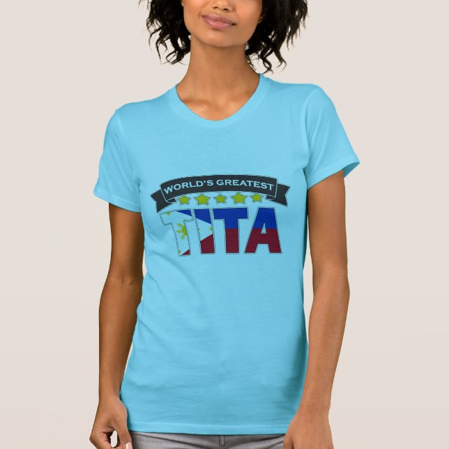 : Tita, Ninang, camiseta filipina, camiseta filipi (Anverso)