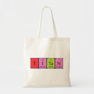 Titan nombre de tabla periódica de la bolsa