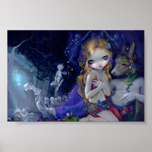Titania de la hada de la impresión del arte del El