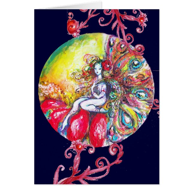 TITANIA / Leche de flores sentada en una flor roja (Frente)