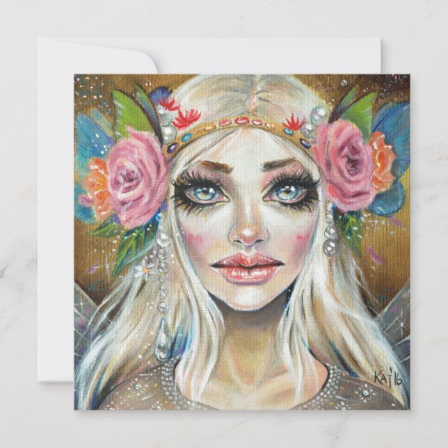 Titania Reina de las Ferias Arte Original (Anverso)