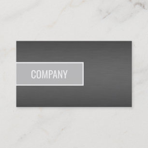 Titanio cepillado con tarjeta de visita naranja qu