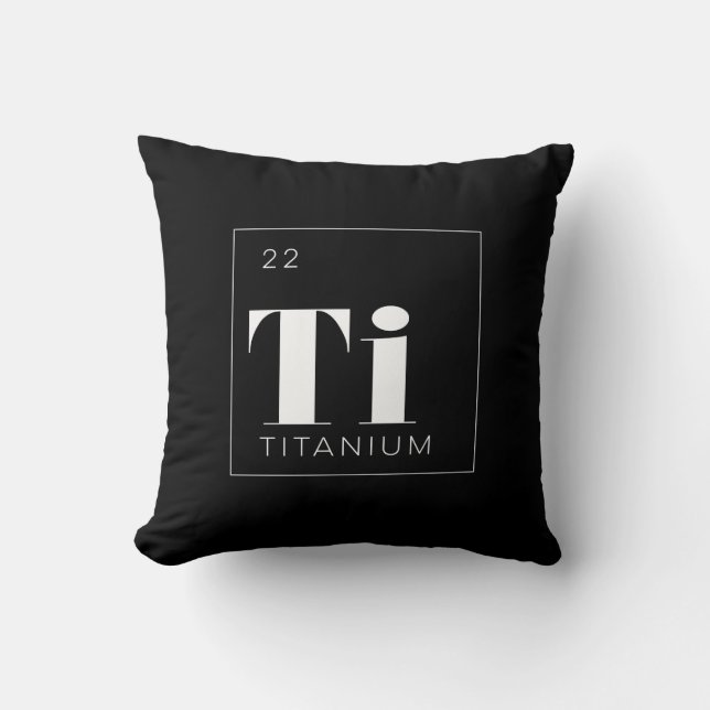 Titanio de //de la almohada de los elementos de (Anverso)