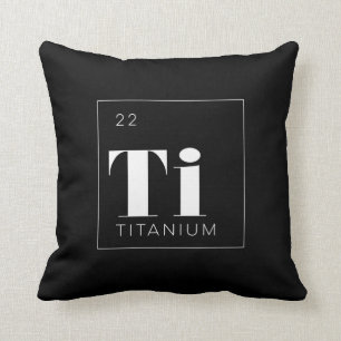 Titanio de //de la almohada de los elementos de