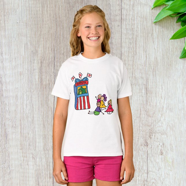 Títere con camiseta de Chicas (Subido por el creador)