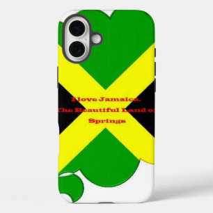 title_seo2 Amo Jamaica Arte de tipografía de bandera audaz