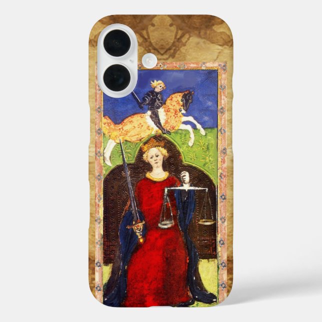 TITLE_SEO2 ANTIGUA RENAISSANCE TAROTS 8 / JUSTICIA (Reverso )