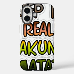 title_seo2 Arte inspirador "Keep It Real Hakuna Matata"