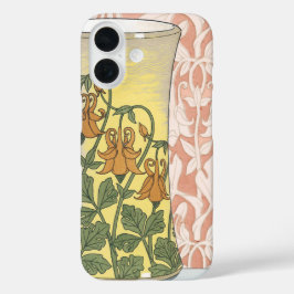 title_seo2 Arte Nouveau Antiguo, Jarrón con Flores de Columbi