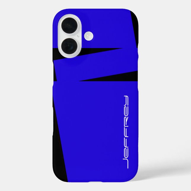 title_seo2 Banda azul y negra en banda, nombre personalizado/ (Reverso )