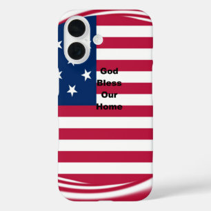 title_seo2 Bandera de Estados Unidos con Dios bendiga nuestro