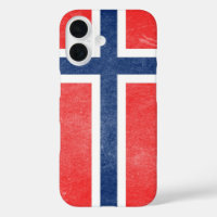 Bandera de Noruega Grunge