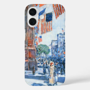 title_seo2 Banderas Quinta Avenida de Childe Hassam, Arte de